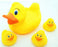 4pcs Squeaky Rubber Duck