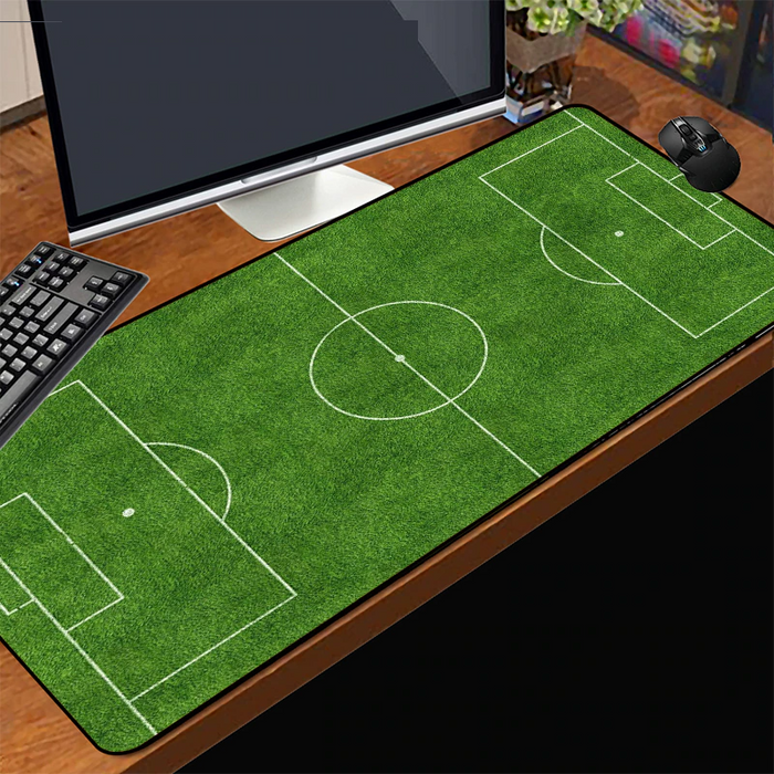 Green Football Mouse Pad