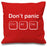 Don't Panic Pillow Cover