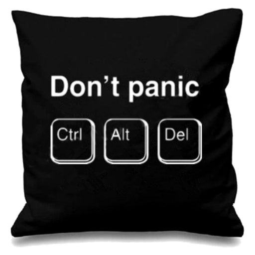 Don't Panic Pillow Cover